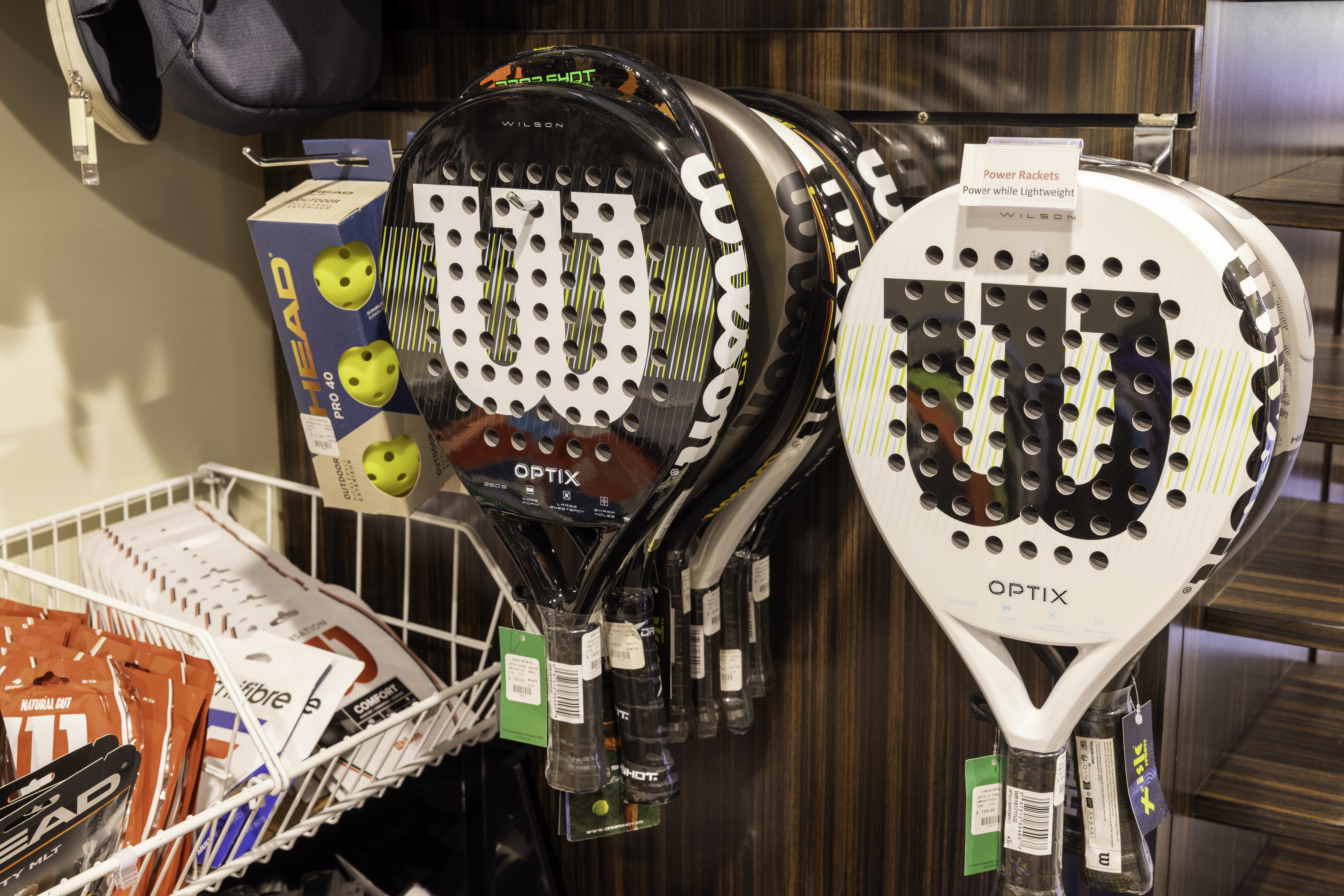 Pickleball equipment
