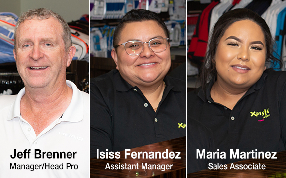 Jeff Brenner, Isiss Fernandez and Maria Martinez of X-isle Sports